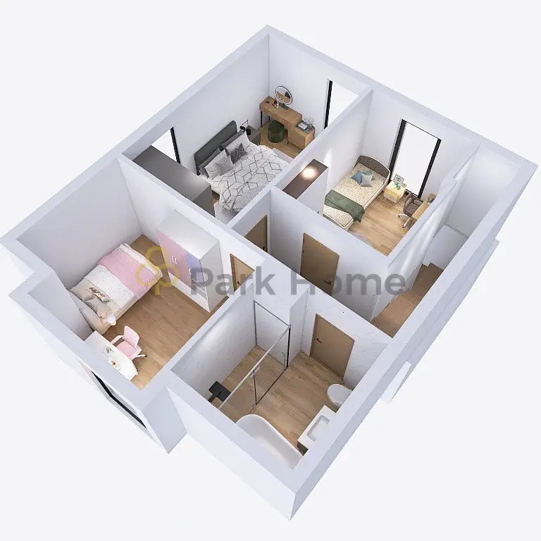 Nowy dom z własnym ogrodem - blisko natury