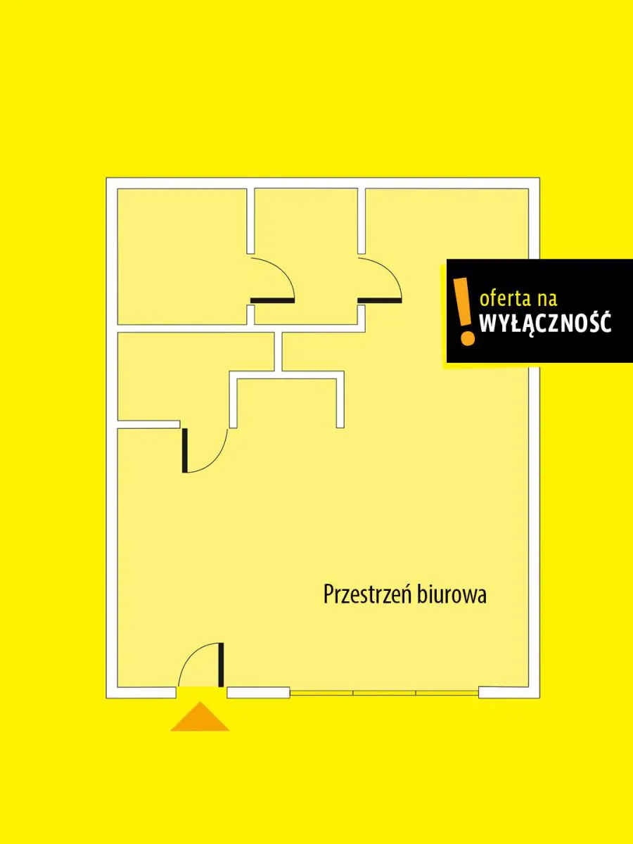 Atrakcyjny lokal biurowo-usługowy 48m2