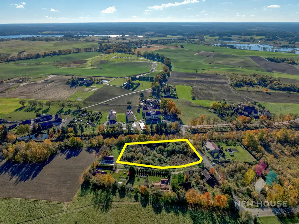 Działki z warunkami zab. pod 3 budynki mieszkalne