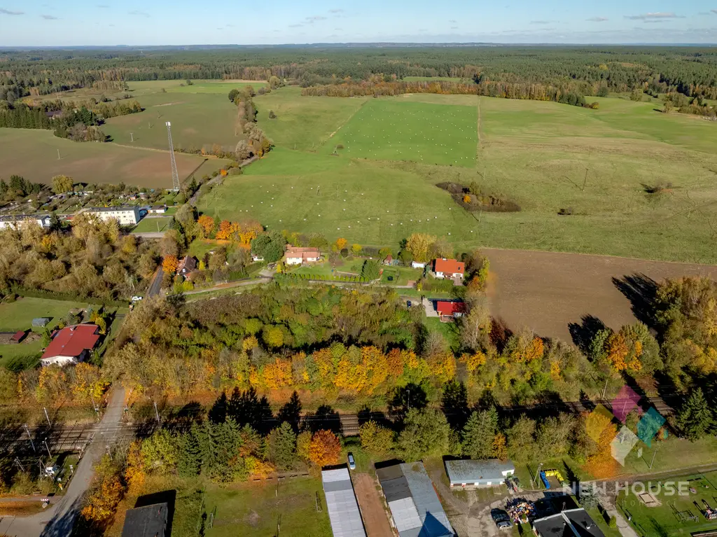 Działki z warunkami zab. pod 3 budynki mieszkalne