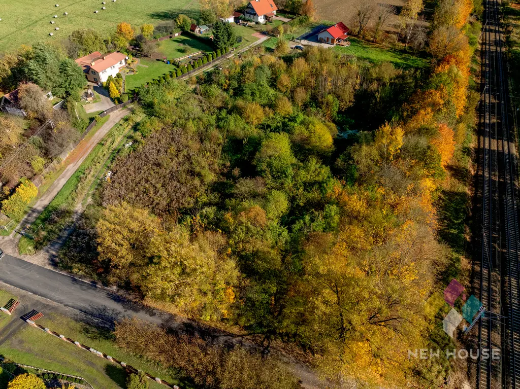 Działki z warunkami zab. pod 3 budynki mieszkalne