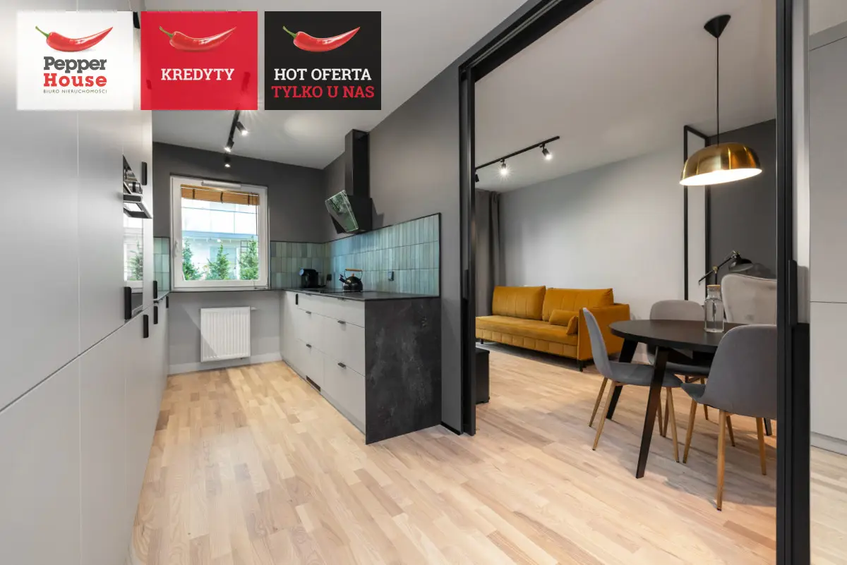 Nowoczesne 3 pokoje z ogrodem | Projekt architekta