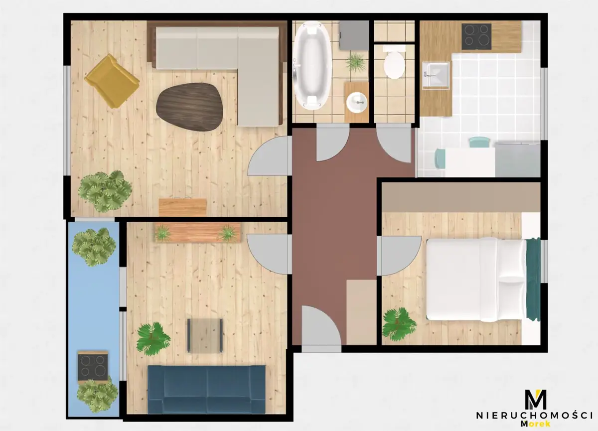 3-pok MIeszkanie Blisko Morza w Centrum Kołobrzegu