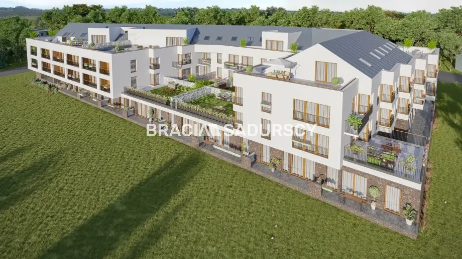 Zamknięte osiedle mieszkaniowe w Skawinie