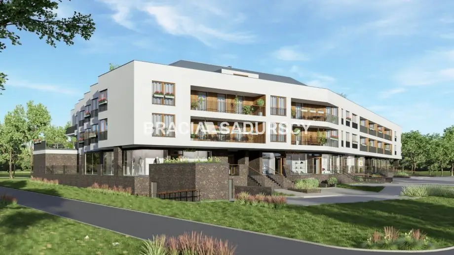 Zamknięte osiedle mieszkaniowe w Skawinie