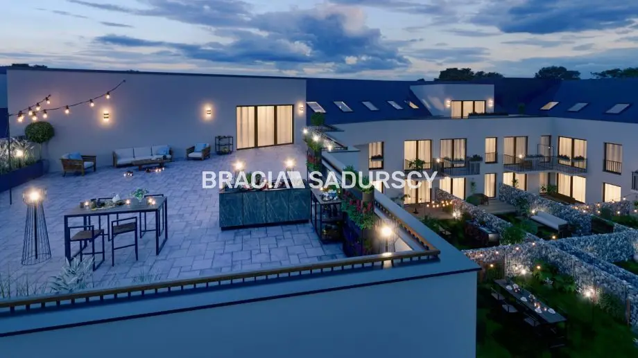 Zamknięte osiedle mieszkaniowe w Skawinie