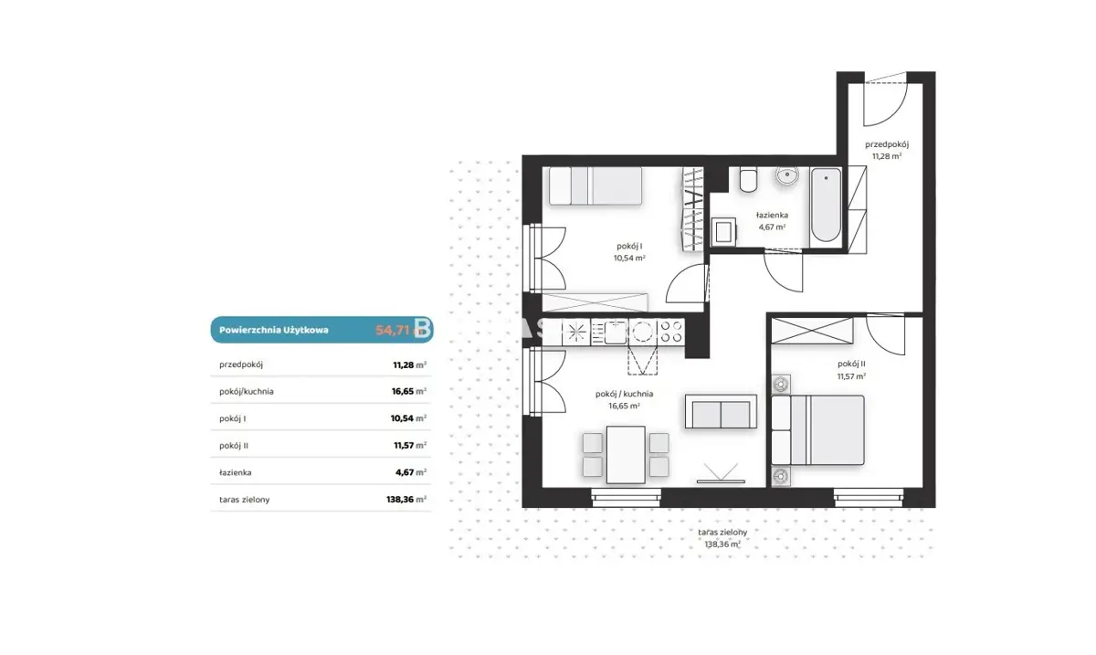 Komfortowe mieszkania z balkonem lub ogródkiem