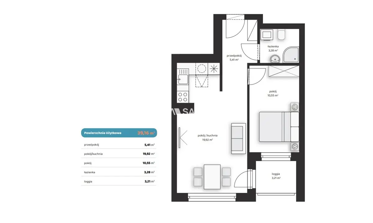 Komfortowe mieszkania z balkonem lub ogródkiem