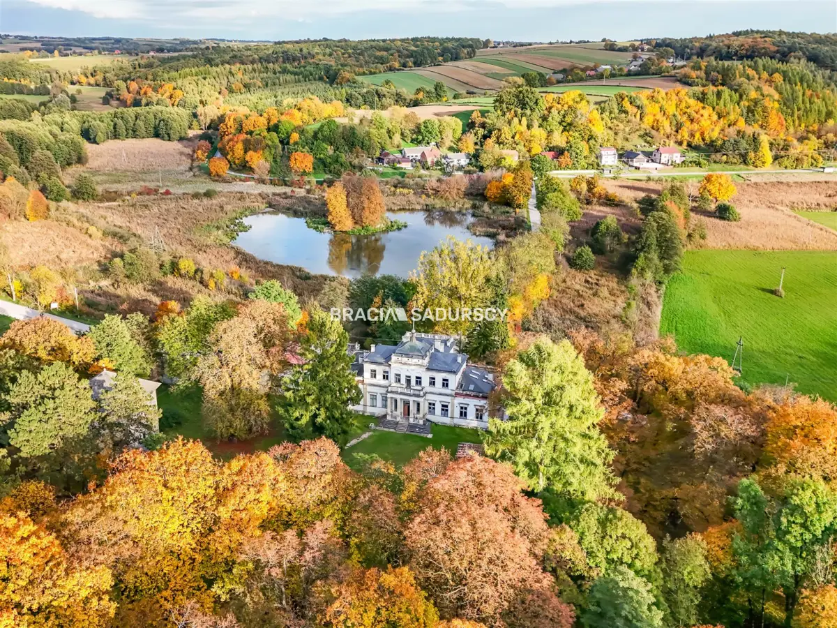 Pałac w Sancygniowie — Park, Staw, Sad, Historia