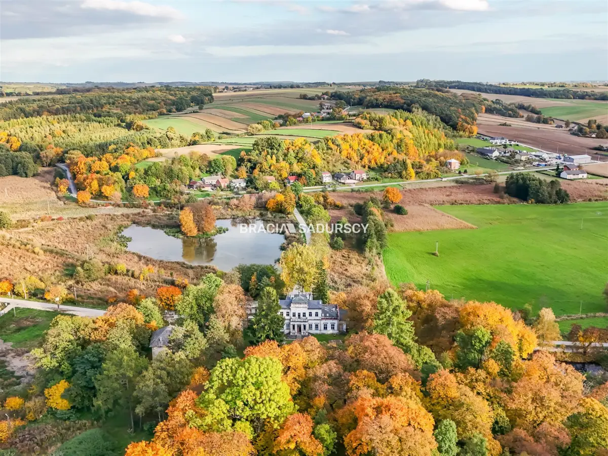 Pałac w Sancygniowie — Park, Staw, Sad, Historia