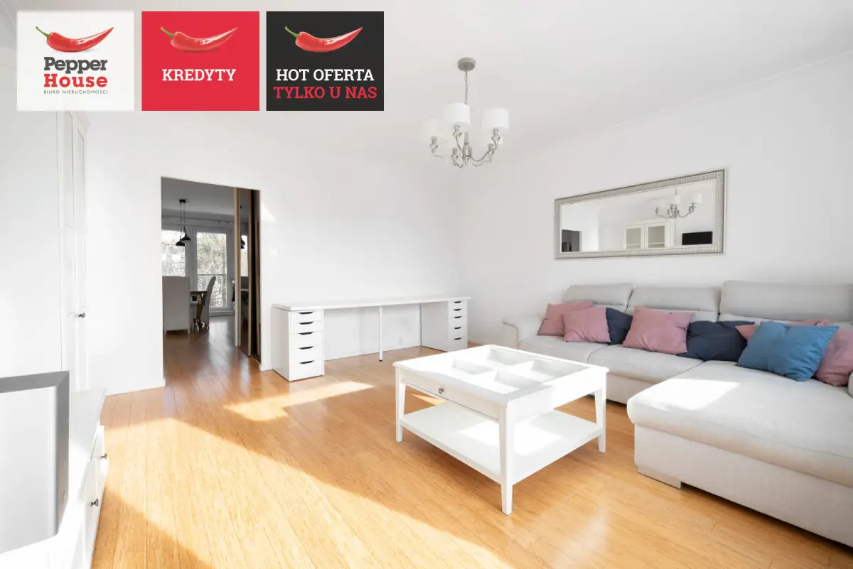 2 pokoje w cichej części Moreny