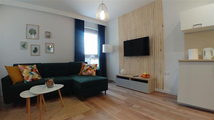 Apartament 32-1 Bałtycka Kołobrzeg przy porcie rybackim wynajem / doby